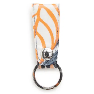 Vera Bradley Outlet Loop Keychain In Metallic