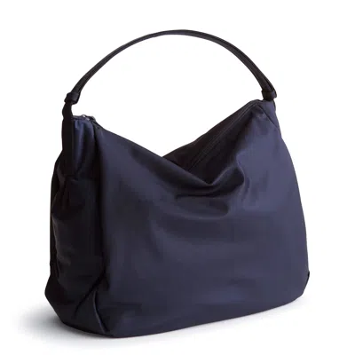 Vera Bradley Outlet Nylon Hobson Hobo Shoulder Bag In Blue