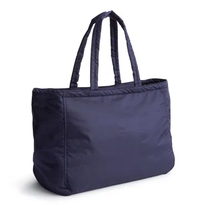 Vera Bradley Outlet Nylon Knollton Travel Tote Bag In Blue