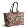 Vera Bradley Outlet Nylon Knollton Travel Tote Bag In Multi
