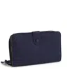Vera Bradley Outlet Nylon Large Tab Wallet In Blue