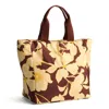 Vera Bradley Outlet Nylon Lunch Tote Bag In Neutral