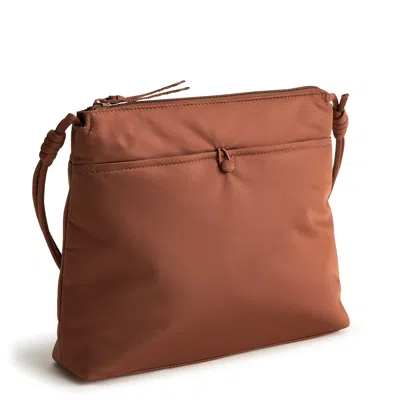 Vera Bradley Outlet Nylon Original Hipster Crossbody Bag In Brown
