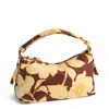 Vera Bradley Outlet Nylon Roxbury Crescent Shoulder Bag In Multi