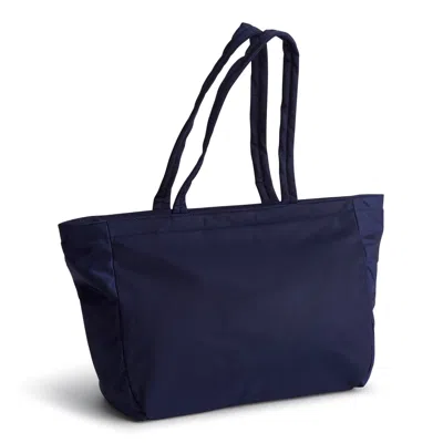 Vera Bradley Outlet Nylon Small Hathaway Tote Bag In Blue