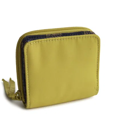 Vera Bradley Outlet Nylon Small Zip-around Wallet In Green