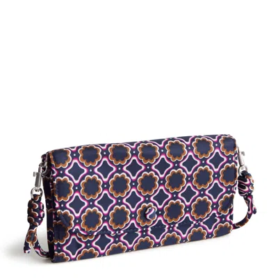 Vera Bradley Outlet Nylon Wildwood Wallet Crossbody Bag In Multi