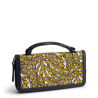 Vera Bradley Outlet Oxford Canvas Accordion Wristlet In Multi