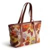 Vera Bradley Outlet Oxford Canvas Hathaway Tote Bag In Multi