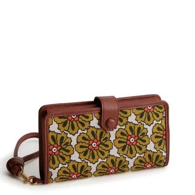 Vera Bradley Outlet Oxford Canvas Phone Wristlet In Multi