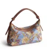 Vera Bradley Outlet Oxford Canvas Roxbury Crescent Shoulder Bag In Multi