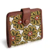 Vera Bradley Outlet Oxford Canvas Small Tab Wallet In Multi