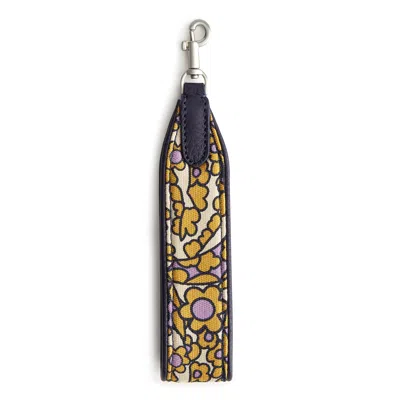 Vera Bradley Outlet Oxford Canvas Wide Key Chain In Multi