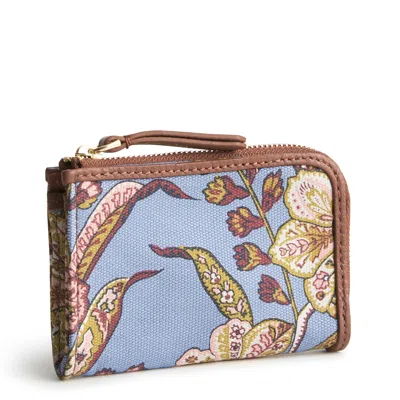 Vera Bradley Outlet Oxford Canvas Zip Card Pouch In Multi