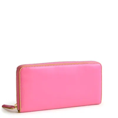 Vera Bradley Outlet Patent Faux Leather Continental Wallet In Pink