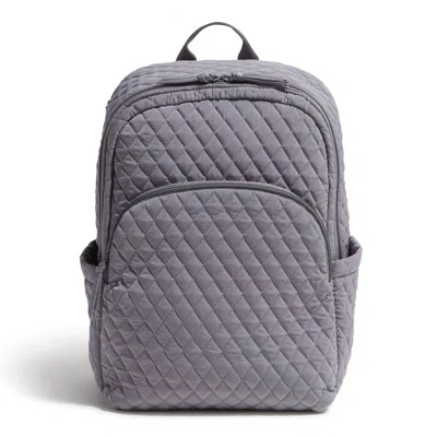Vera Bradley Outlet Polyester Essential Large Backpack In Grey