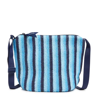 Vera Bradley Outlet Straw Bucket Crossbody In Multi