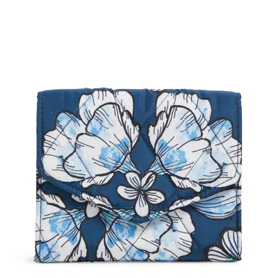 Vera Bradley Outlet Ultralight Mini Tri-fold Wallet In Blue