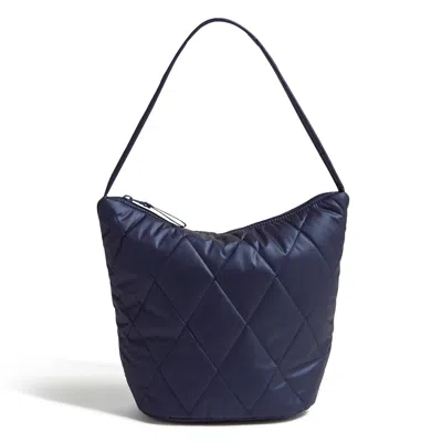 Vera Bradley Outlet Ultralight Slouchy Bucket Shoulder Bag In Blue