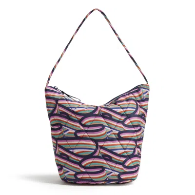 Vera Bradley Outlet Ultralight Slouchy Bucket Shoulder Bag In Multi