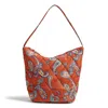 Vera Bradley Outlet Ultralight Slouchy Bucket Shoulder Bag In Multi