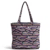 Vera Bradley Outlet Ultralight Small North South Tote In Multi
