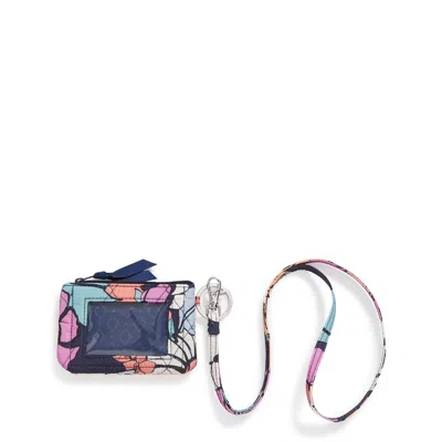 Vera Bradley Outlet Ultralight Zip Id And Lanyard In Multi