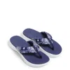 Vera Bradley Outlet Vb Cloud Sandal In Blue