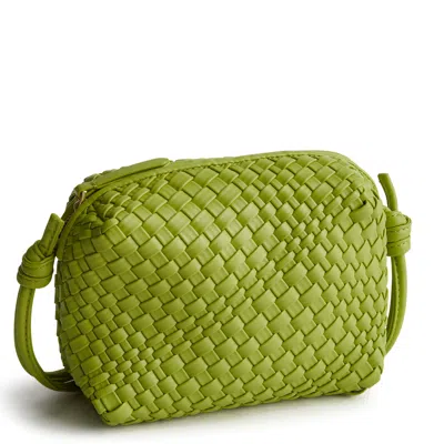 Vera Bradley Outlet Woven Faux Leather Blake Crossbody In Multi