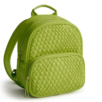 Vera Bradley Outlet Woven Faux Leather Mini Banbury Backpack In Multi