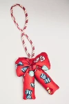 Vera Bradley Plush Puffy Bow-shaped Bag Charm In Red