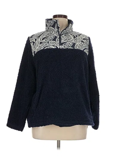 Pre-owned Vera Bradley Pullover Sweater In Blue