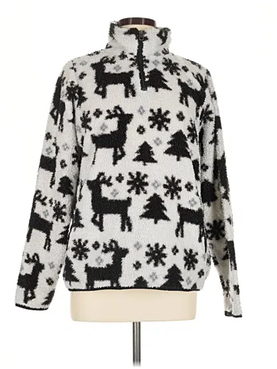 Pre-owned Vera Bradley Pullover Sweater In Silver
