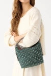 Vera Bradley Quilted Cotton Astoria Shoulder Bag In Mistletoe Lattice, Women's At Urban Outfitters