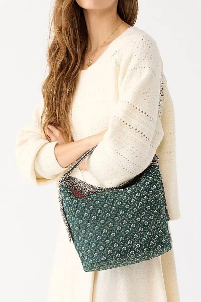Vera Bradley Quilted Cotton Astoria Shoulder Bag In Mistletoe Lattice, Women's At Urban Outfitters