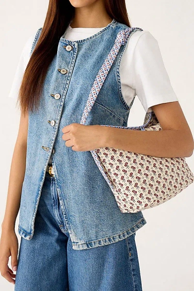 Vera Bradley Quilted Cotton Astoria Shoulder Bag In Rachel Ditsy, Women's At Urban Outfitters In Multi