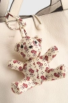Vera Bradley Quilted Cotton Bitty Bear Bag Charm In Rachel Ditsy At Urban Outfitters In Multi