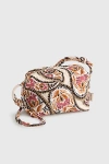 Vera Bradley Quilted Cotton Blake Crossbody Bag In Blooming Paisley, Women's At Urban Outfitters In Multi