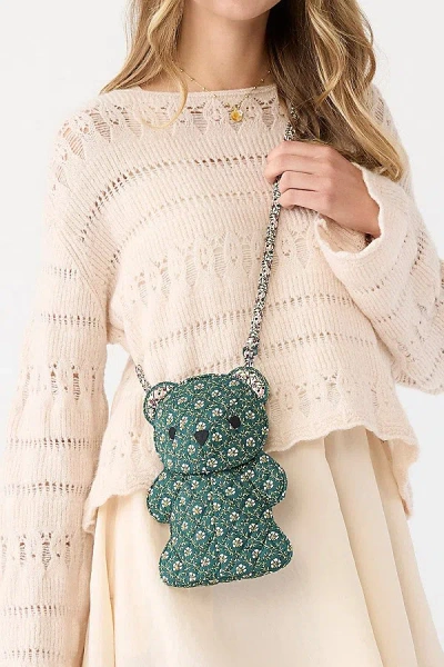 Vera Bradley Quilted Cotton Classic Bear Bag In Mistletoe Lattice, Women's At Urban Outfitters