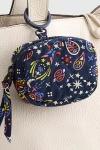 Vera Bradley Quilted Cotton Earbud Bag Charm In Starry Paisley At Urban Outfitters In Multi