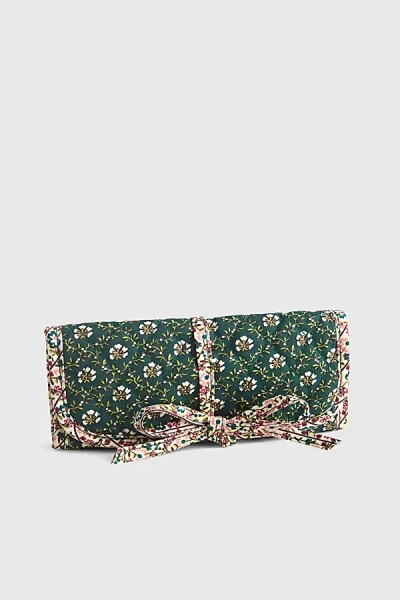 Vera Bradley Quilted Cotton Jewelry Roll In Mistletoe Lattice, Women's At Urban Outfitters