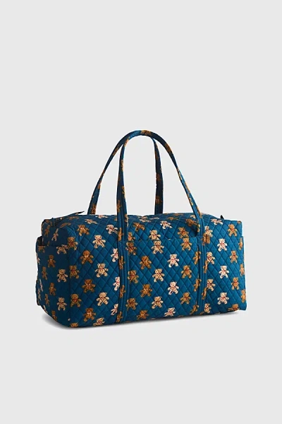 Vera Bradley Quilted Cotton Large Duffel Bag In Bunch Of Bears, Women's At Urban Outfitters
