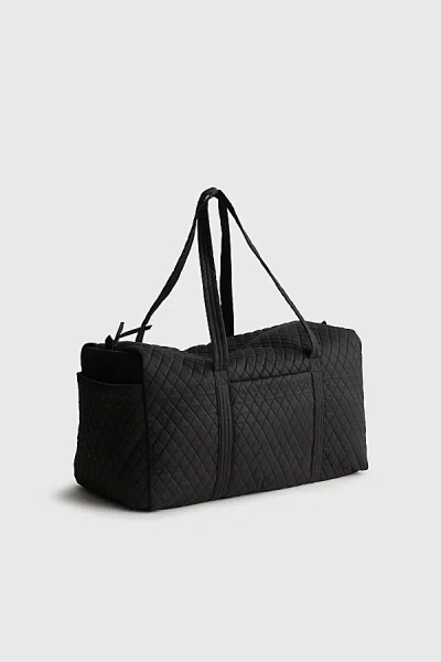 Vera Bradley Quilted Cotton Large Duffel Bag In Moonless Night, Women's At Urban Outfitters In Black