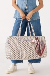 Vera Bradley Quilted Cotton Large Duffel Bag In Rachel Ditsy, Women's At Urban Outfitters In Multi