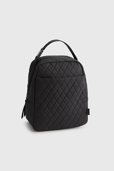 Vera Bradley Quilted Cotton Large Lunch Bag In Moonless Night, Women's At Urban Outfitters In Black