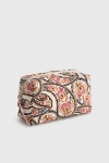 Vera Bradley Quilted Cotton Large Makeup Bag In Blooming Paisley, Women's At Urban Outfitters In Multi