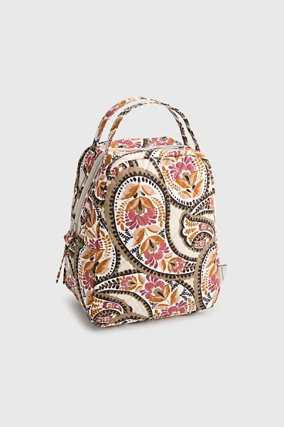 Vera Bradley Quilted Cotton Lunch Bag In Blooming Paisley At Urban Outfitters