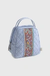 Vera Bradley Quilted Cotton Lunch Bag In Chambray At Urban Outfitters In Blue