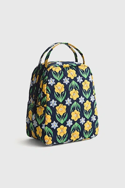 Vera Bradley Quilted Cotton Lunch Bag In Daffodils At Urban Outfitters
