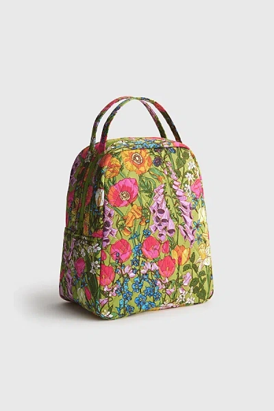 Vera Bradley Quilted Cotton Lunch Bag In Meadow Bouquet At Urban Outfitters